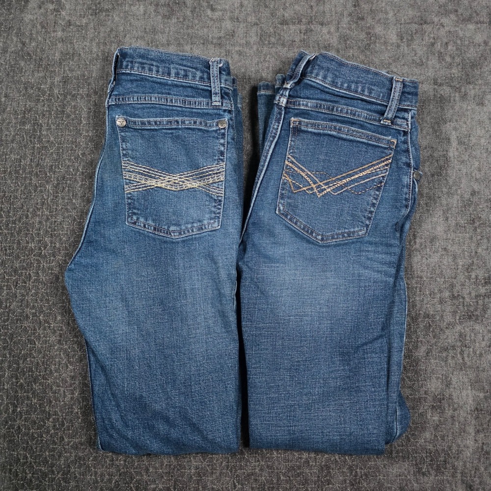 [Bundle Of 2] Wrangler 20X Jeans Teen Boys Slim Size 16 Cowboy Rodeo Denim 26x30